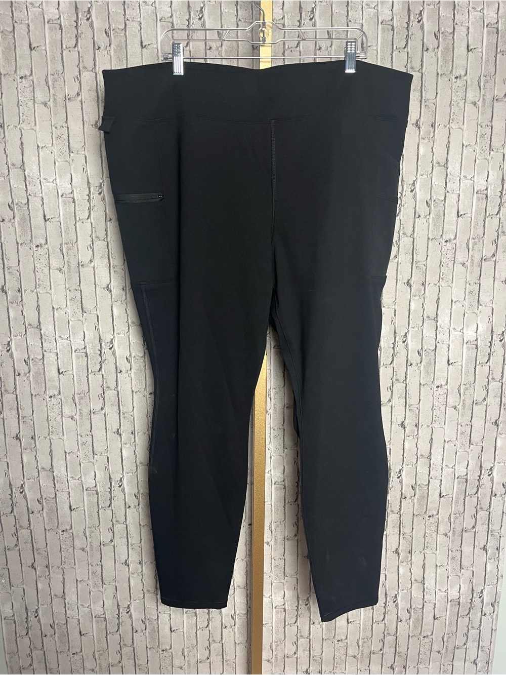 NWT Carhartt Force Fitted Lightweight Utility Leggings Black 2X Plus BN3609-W